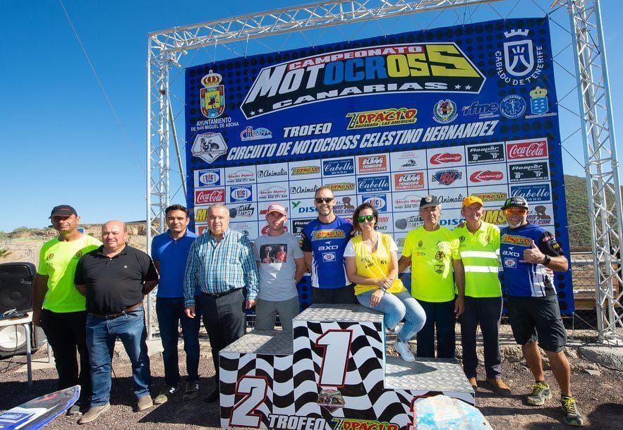 El circuito de San Miguel de Abona acogió el último campeonato de motocross del año