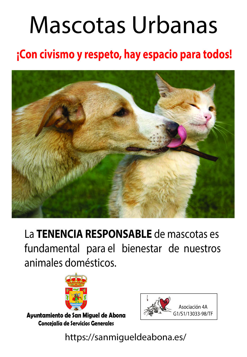San Miguel pone en marcha una campaña sobre la tenencia responsable de mascotas