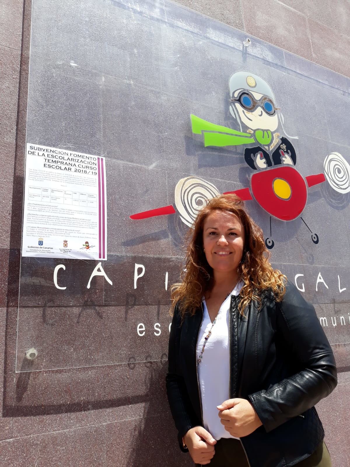 La Escuela Infantil Capitán Galleta de San Miguel de Abona recibe una subvención de 11.400 euros