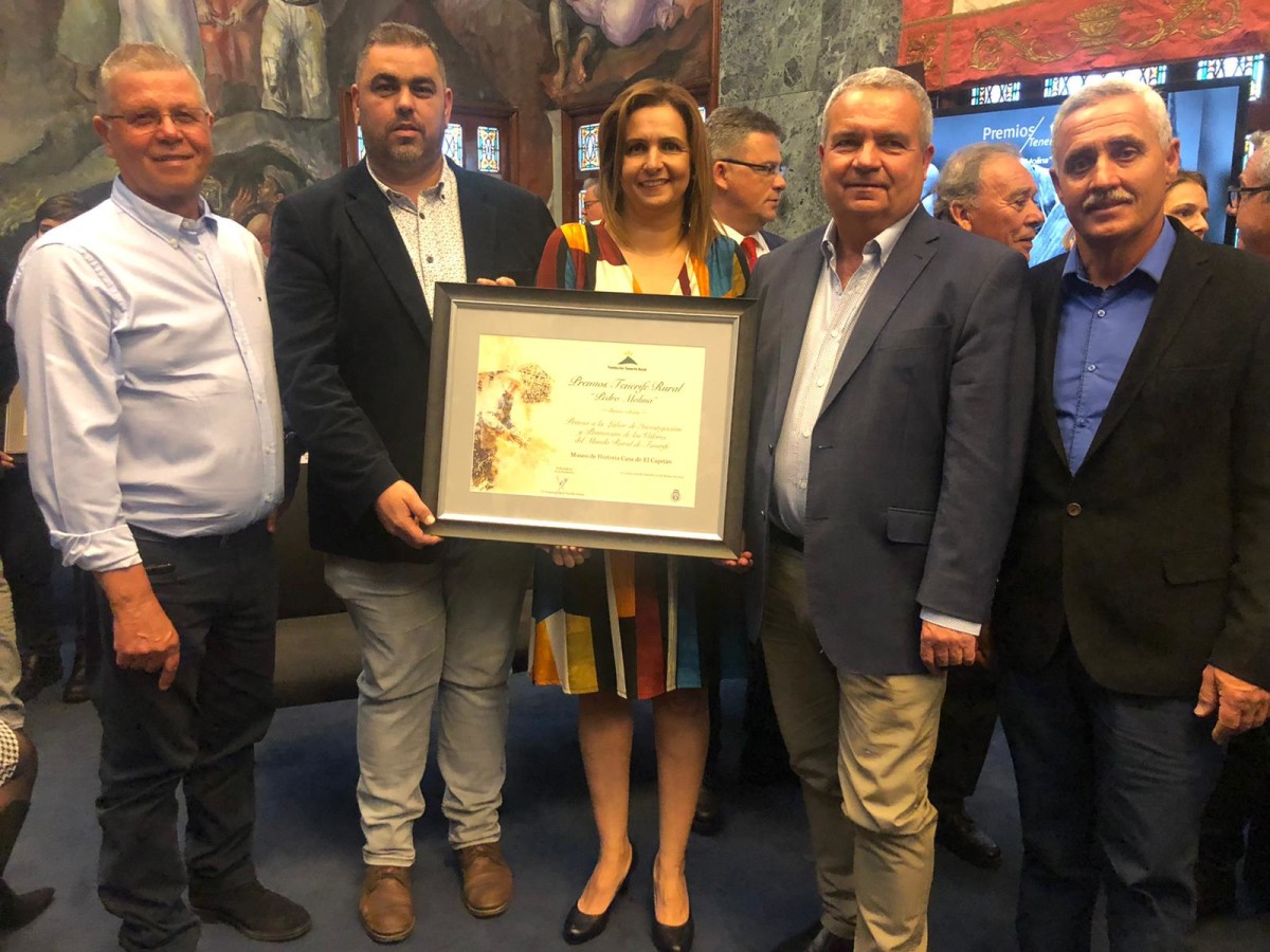 El Museo de Historia Casa de El Capitán, recibe el Premio Tenerife Rural