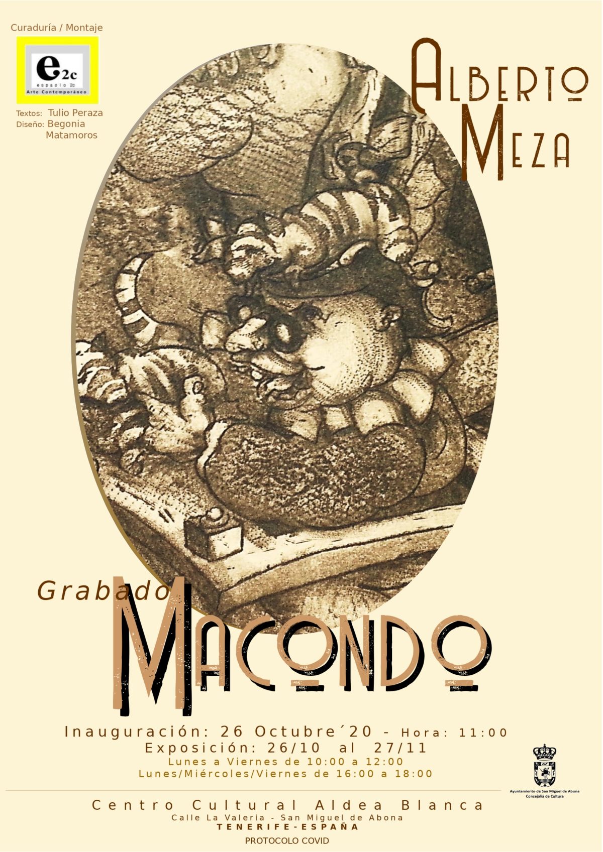 “Macondo” – Exposición de grabados de Alberto Meza