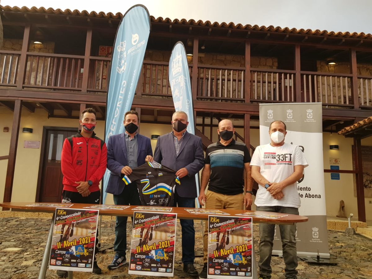 San Miguel de Abona será escenario de la Primera Prueba del Campeonato de Canarias de CRI-Cronoescalada Irichen