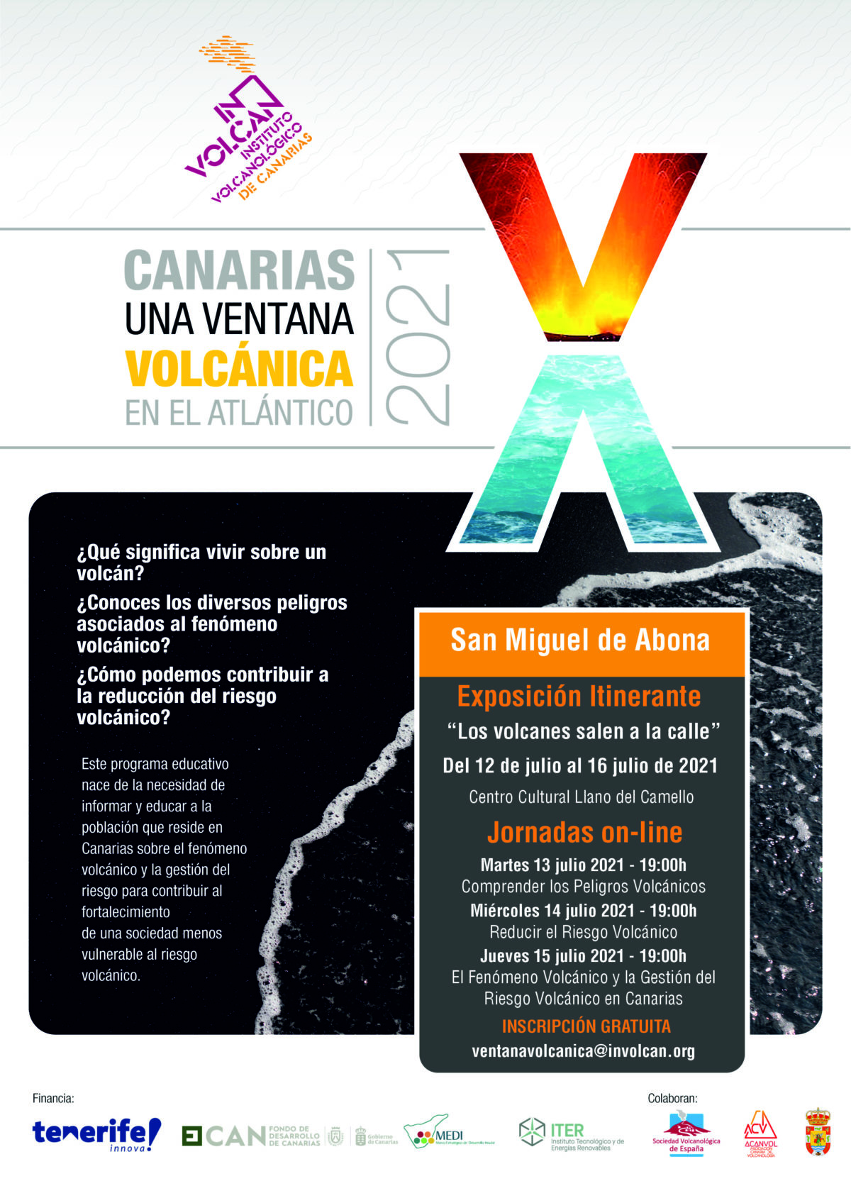 San Miguel celebra on-line la X jornada Canarias una ventana volcánica en el Atlántico
