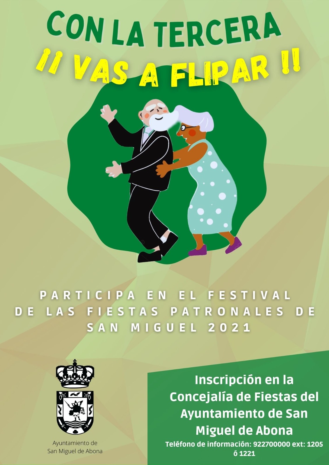 Nuestros mayores también podrán participar en el festival de las Fiestas Patronales