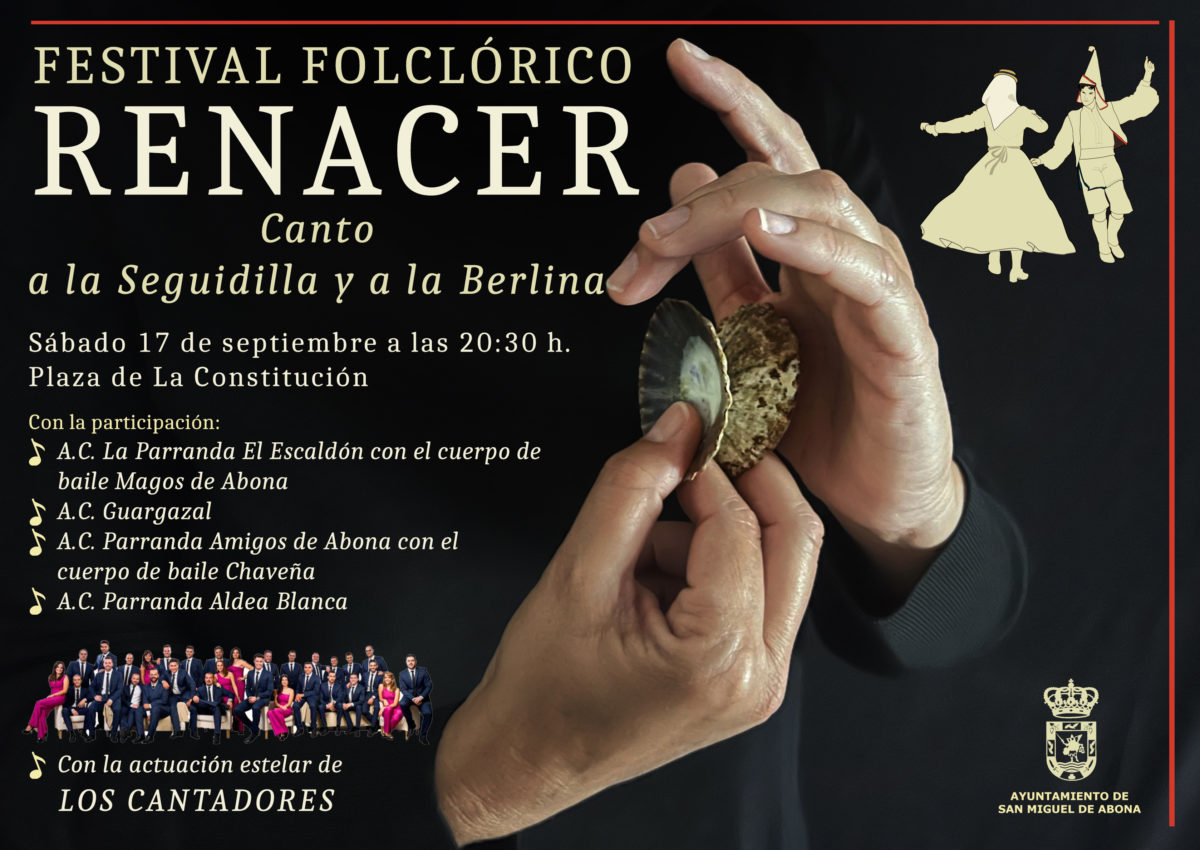 El Festival folclórico RENACER vuelve a ser uno de los actos destacados de las Fiestas Patronales