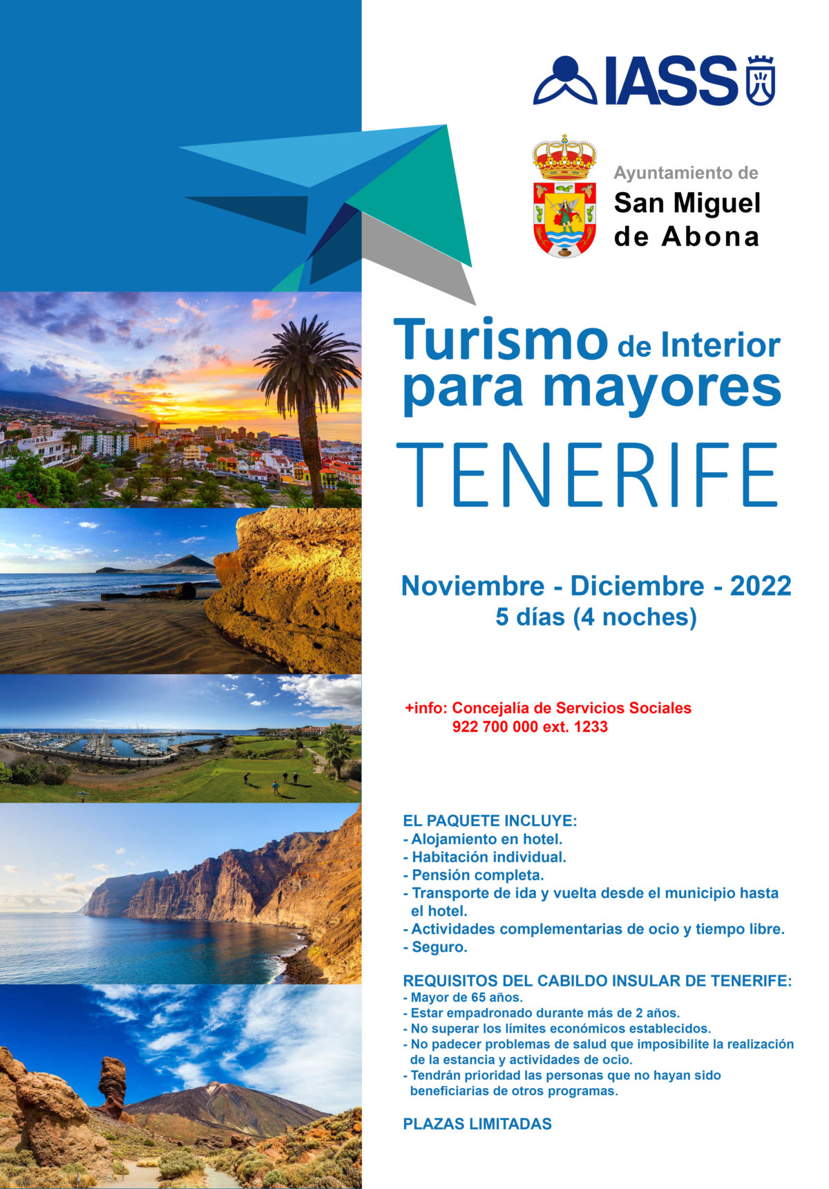 Infórmate y  participa en el proyecto de Turismo de Interior 2022
