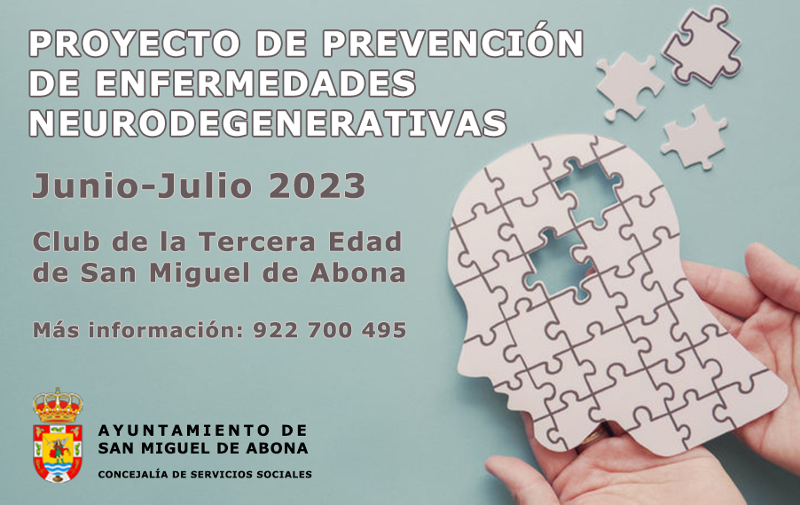 Los mayores de San Miguel se beneficiarán de un proyecto de prevención de enfermedades neurodegenerativas