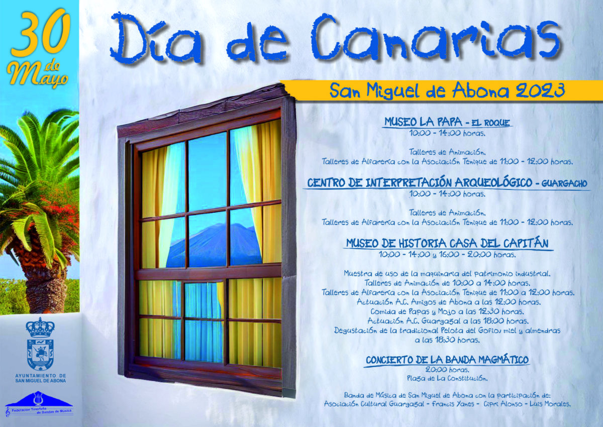 Programación Día de Canarias en San Miguel de Abona