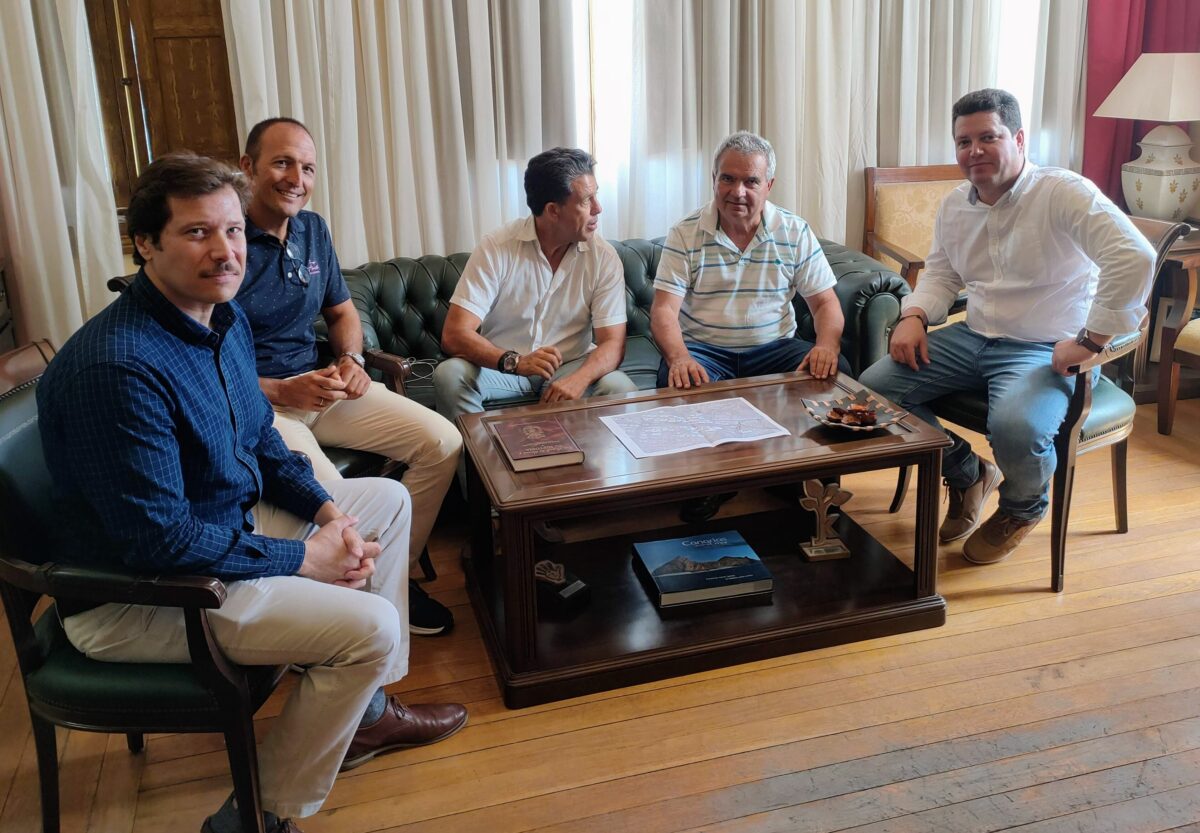 El CEST y el Ayuntamiento de San Miguel analizaron el avance de las obras del enlace de Las Chafiras