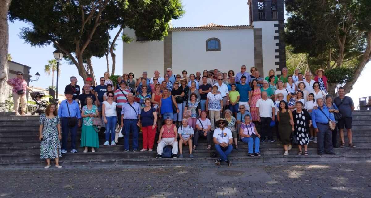 Un grupo de mayores de Breña Alta visitan San Miguel de Abona
